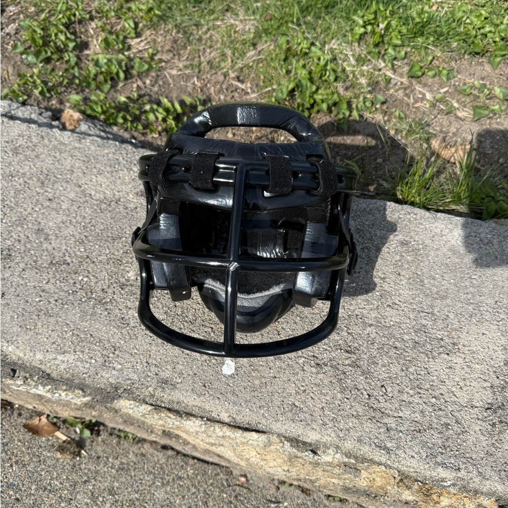 Century Classic Gear Youth Sparring Headgear Black Martial Arts Boxing Helmet